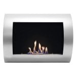 Purline INOX-CLASIC Biochimenea Mural 1.5kW Negro Purline INOX-CLASIC Biochimenea Mural 1.5kW Negro