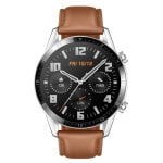 Huawei Watch GT2 Bluetooth GPS 46mm AMOLED Marron Résistance à l'eau 5 ATM Pulsomètre