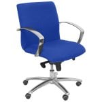 Piqueras y Crespo Caudete Confidente Bali Chaise de bureau bleue