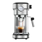 Caffettiera Espresso Cecotec Cafelizzia 790 Steel Pro 1,2L 20 bar con vaporizzatore latte Caffettiera Espresso Cecotec Cafelizzia 790 Steel Pro 1,2L 20 bar con vaporizzatore latte