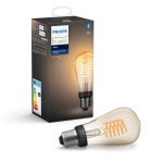 Philips Hue White Bombilla LED Inteligente ST64 E27 7W Blanco Cálido Philips Hue White Bombilla LED Inteligente ST64 E27 7W Blanco Cálido