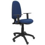 Piqueras e Crespo Ayna Bali Cadeira Escritório Braços Reguláveis Rodas de Parquet Azul Marinho Piqueras e Crespo Ayna Bali Cadeira Escritório Braços Reguláveis Rodas de Parquet Azul Marinho