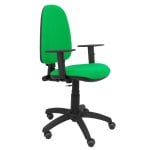 Piqueras e Crespo Ayna Bali Cadeira Escritório Braços Reguláveis Rodas de Parquet Verde Piqueras e Crespo Ayna Bali Cadeira Escritório Braços Reguláveis Rodas de Parquet Verde