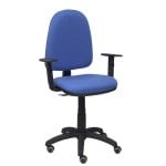 Piqueras e Crespo Ayna Bali Cadeira Escritório Braços Reguláveis Rodas de Parquet Azul Claro Piqueras e Crespo Ayna Bali Cadeira Escritório Braços Reguláveis Rodas de Parquet Azul Claro