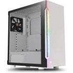 Thermaltake H200 TG RGB Neve Vetro Temperato USB 3.1 Bianco