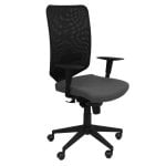 Piqueras y Crespo Ossan Bali Silla de Oficina Ruedas Parqué Gris Piqueras y Crespo Ossan Bali Silla de Oficina Ruedas Parqué Gris