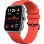 Amazfit GTS Bluetooth GPS 43mm AMOLED Arancione Vermillion Taglia Unica Resistenza Acqua 5ATM