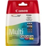 Canon CLI-526 Multipack Original Cian/Magenta/Amarillo Canon CLI-526 Multipack Original Cian/Magenta/Amarillo