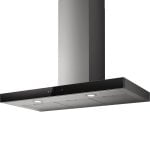 Cloche décorative Elica Joy 90 cm acier inoxydable/noir