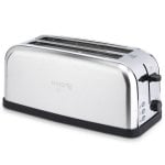 HKoenig TOS28 Tostadora 2 Ranuras Largas 1500W Acero Inoxidable