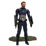 Marvel Select Capitão América Avengers: Infinity War Figura Articulada 18cm