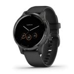 Garmin Vivoactive 4S Bluetooth GPS WiFi 40mm Corning Gorilla Glass Nero Unisex 5ATM SpO2 Cardio