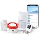 Garza Smart Kit Sistema de Alarma Inteligente Wifi para el Hogar