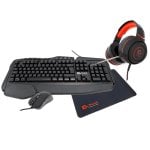 Talius Gaming Kit V2 Pack tastiera + mouse + cuffie + tappetino per mouse