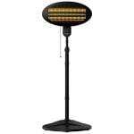 Elektrisches Quarzheizgerät Außen Cecotec Ready Warm 8100 Power Quartz 2000W höhenverstellbar
