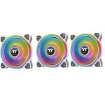 Thermaltake Riing Quad 14 RGB Radiator Pack 3 Ventole Premium Edition Bianco