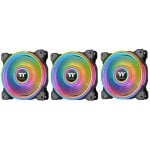 Thermaltake Riing Quad 14 RGB Radiator Pack 3 Ventole Premium Edition Nero