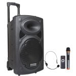 Dynasonic Dynapro 12 Altavoz Bluetooth con Karaoke y Micrófonos