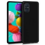 Coque en silicone noire cool pour Samsung Galaxy A51