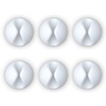Bluelounge Cabledrop Pack 6 Organizador de Cables Blanco Bluelounge Cabledrop Pack 6 Organizador de Cables Blanco