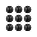 Bluelounge CableDrop Mini Pack 9 Organizadores de Cables Negros Bluelounge CableDrop Mini Pack 9 Organizadores de Cables Negros