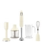 Smeg HBF02CREU Batidora de Mano 700W Crema