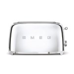 Tostadora vintage Smeg TSF02SSEU 2 ranuras largas 1500 W 6 niveles cromo