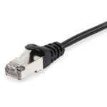 Equipaggia Cavo di Rete RJ45 S/FTP Schermato Cat.6A Nero 1m