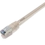 Equipaggia Cavo di Rete RJ45 S/FTP Schermato Halogen Free Cat.6 Grigio 15m