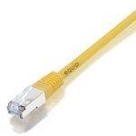 Equipaggia Cavo di Rete RJ45 S/FTP Schermato Halogen Free Cat.6A Giallo 1m