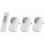 Trust AC3-1000R Pack 3 Enchufes + 1 Mando para Conmutación Inalámbrica