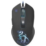Souris UNYKAch GM-090L 3200 DPI Optique Main Droite Noir Gaming