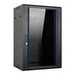 Aiten Data Rack-Schrank zur Wandmontage, 19 Zoll, 18 HE, 600 x 600 x 910 mm, montiert mit Zubehör Aiten Data Rack-Schrank zur Wandmontage, 19 Zoll, 18 HE, 600 x 600 x 910 mm, montiert mit Zubehör
