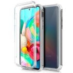 Coque en silicone 3D transparente cool pour Samsung Galaxy A71