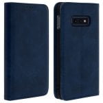 Avizar Étui portefeuille vintage bleu pour Samsung Galaxy S10e Avizar Étui portefeuille vintage bleu pour Samsung Galaxy S10e