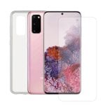 Contact Pack Funda TPU Transparente + Protector Cristal Templado para Samsung Galaxy S20 Contact Pack Funda TPU Transparente + Protector Cristal Templado para Samsung Galaxy S20