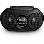 Philips AZ215S/12 Boombox Portátil Reproductor CD y Radio FM con Memoria 3W RMS