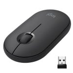 Logitech Pebble Mouse Wireless con Bluetooth Nero