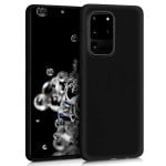 Fantastica custodia in silicone nero per Samsung Galaxy S20 Ultra