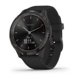 Garmin vívomove 3 Bluetooth GPS 44mm OLED Noir Acier Étanche Pulsomètre Suivi Sommeil