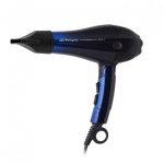 Sèche-cheveux Professionnel Pliable Orbegozo SE 2085 2200W 3 Températures 2 Vitesses Accessoires Noir Bleu