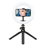 Kit Ksix Studio Live Anello LED con treppiede per Smartphone