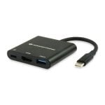 Conceptronic DONN01B laptop-dockingstation & portreplikator USB 3.2 Gen 1 (3.1 Gen 1) Type-C Schwarz