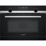 Siemens iQ500 CP565AGS0 Horno Compacto Multifunción con Microondas 36L Negro