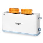 Tostadora Orbegozo TO 4014 1 Ranura Larga y Ancha 850 W 7 Niveles Recogemigas Blanca