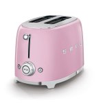 Tostapane vintage Smeg TSF01PKEU 2 Fessure 950W 6 Livelli Rosa
