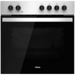 Horno Convencional Teka HBE 435 ME 72L 60cm Limpieza Manual A Grill Acero Inoxidable Negro