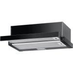 Mepamsa Slimline 60 Campana Telescópica 60cm Negra