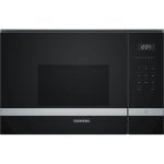 Siemens iQ500 BF525LMS0 Microonde integrato 20L 800W Acciaio inossidabile/Nero