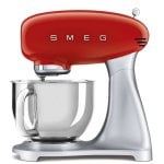 Smeg Impastatrice Standard 50's Style – Rosso LUCIDO – SMF02RDEU